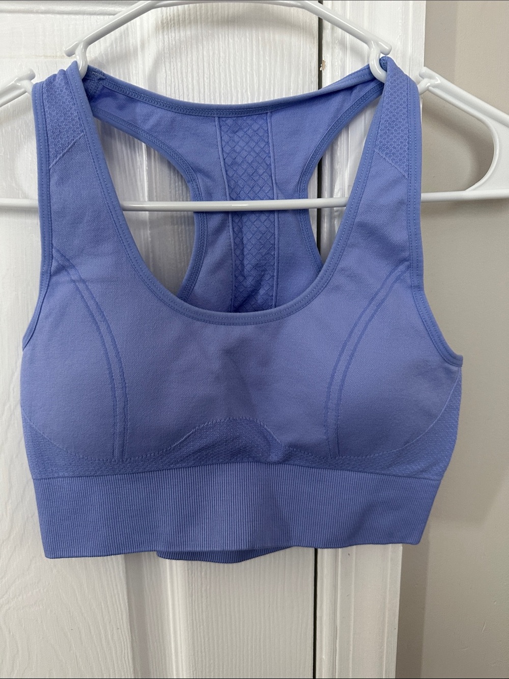 Seamless Racerback Sports Bra - Lavender
